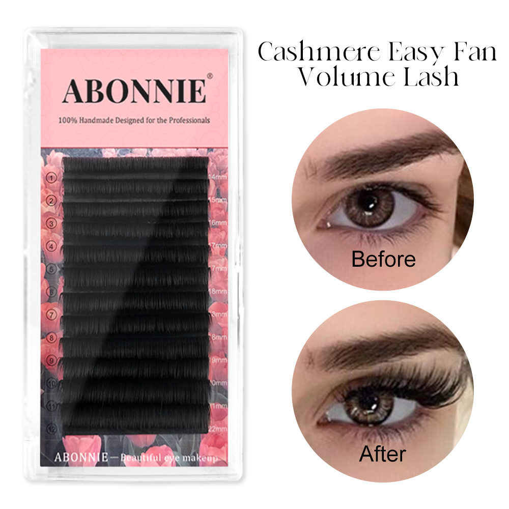 Eyelash Extension Russian - Abonnie Easy Fanning Estensioni ciglia Ciglia
