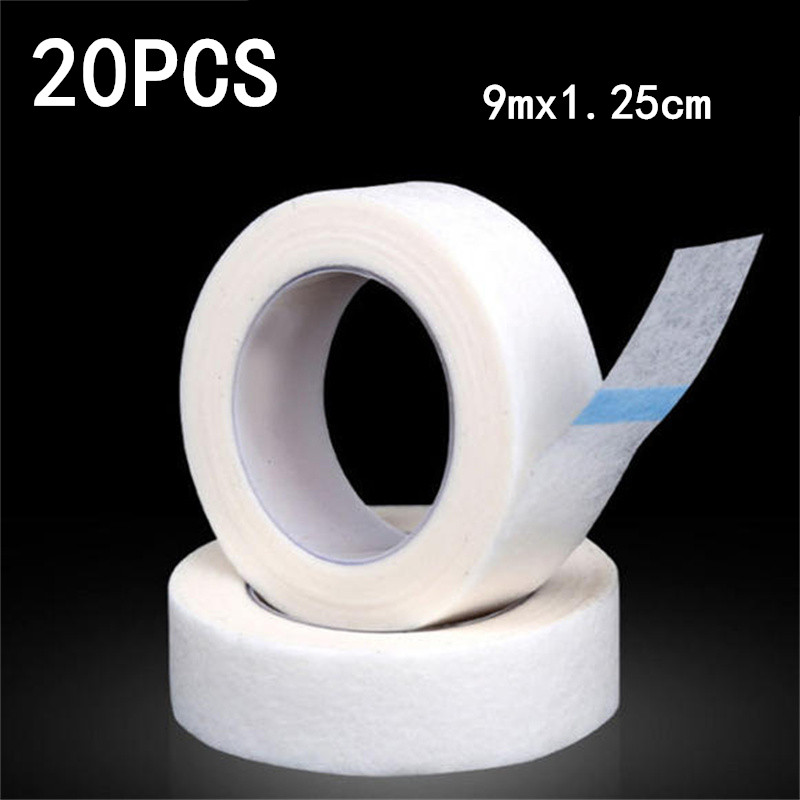 Tape Breathable Lash - 5/10/20 Pezzi 9M*1.25CM Nastro Adesivo Traspirante