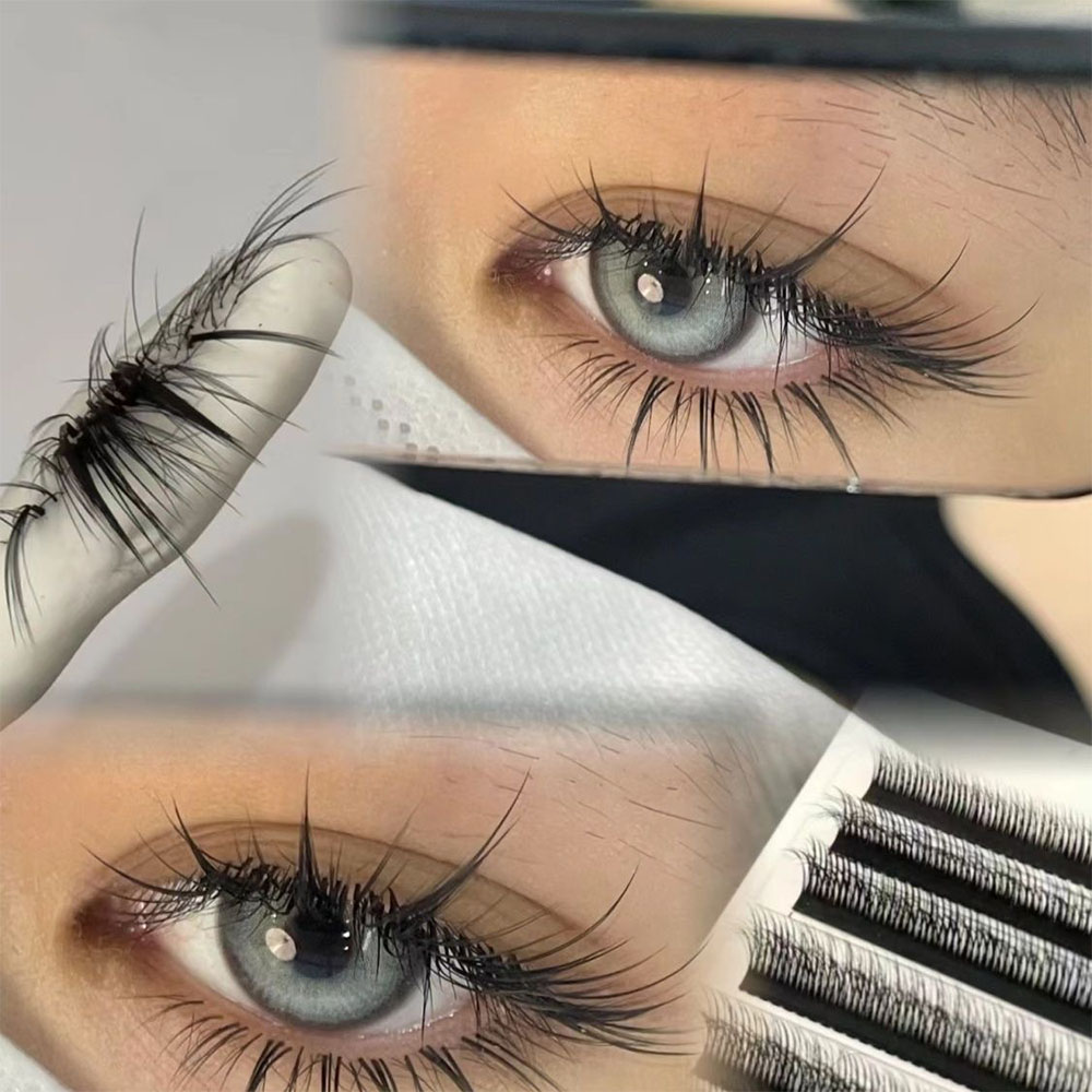 Eyelash Extension Double Volume - Ciglia 5D Wild a doppio strato,