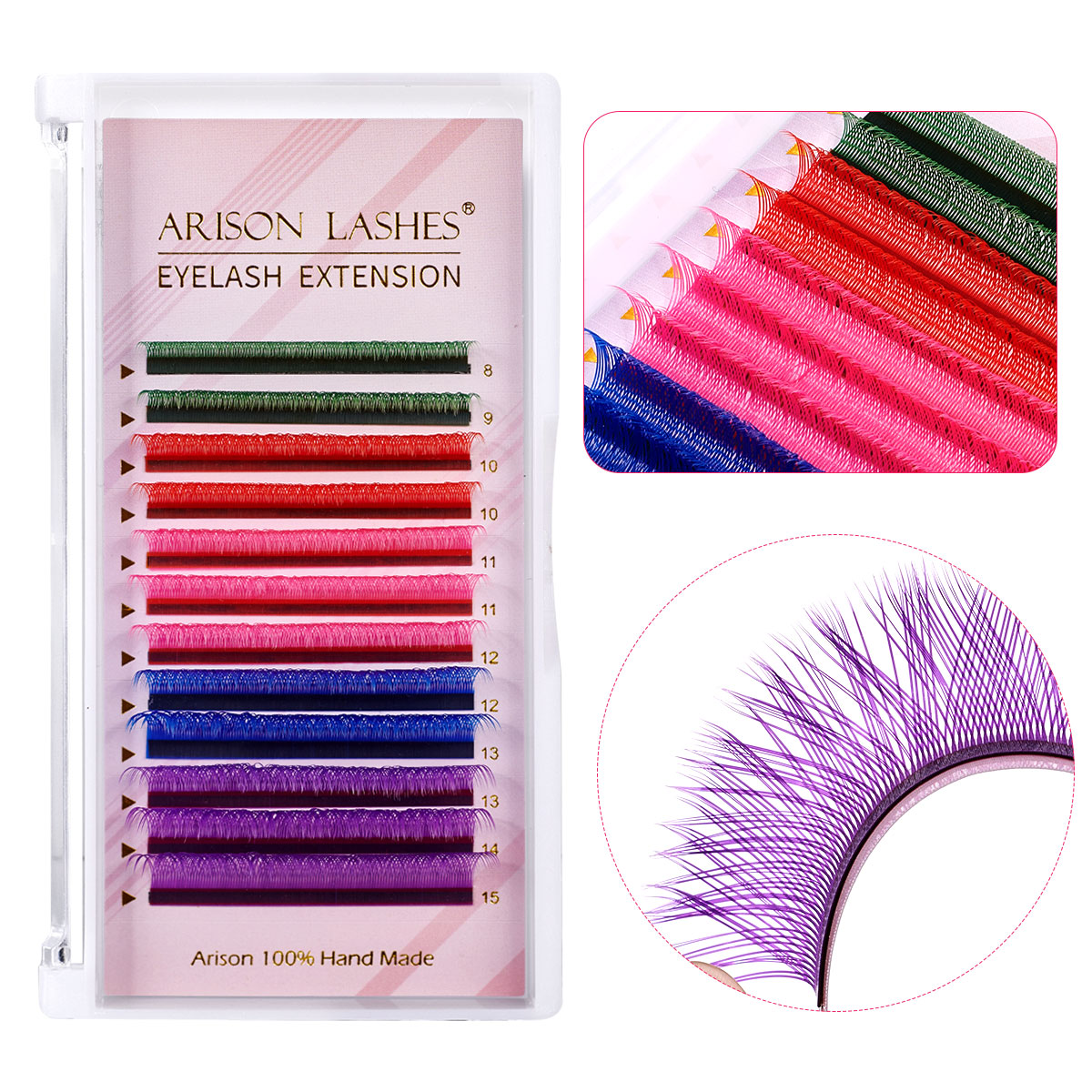 ARISON Colore misto YY Ciglia  - Eyelash Extension Double Volume recensione e prezzo