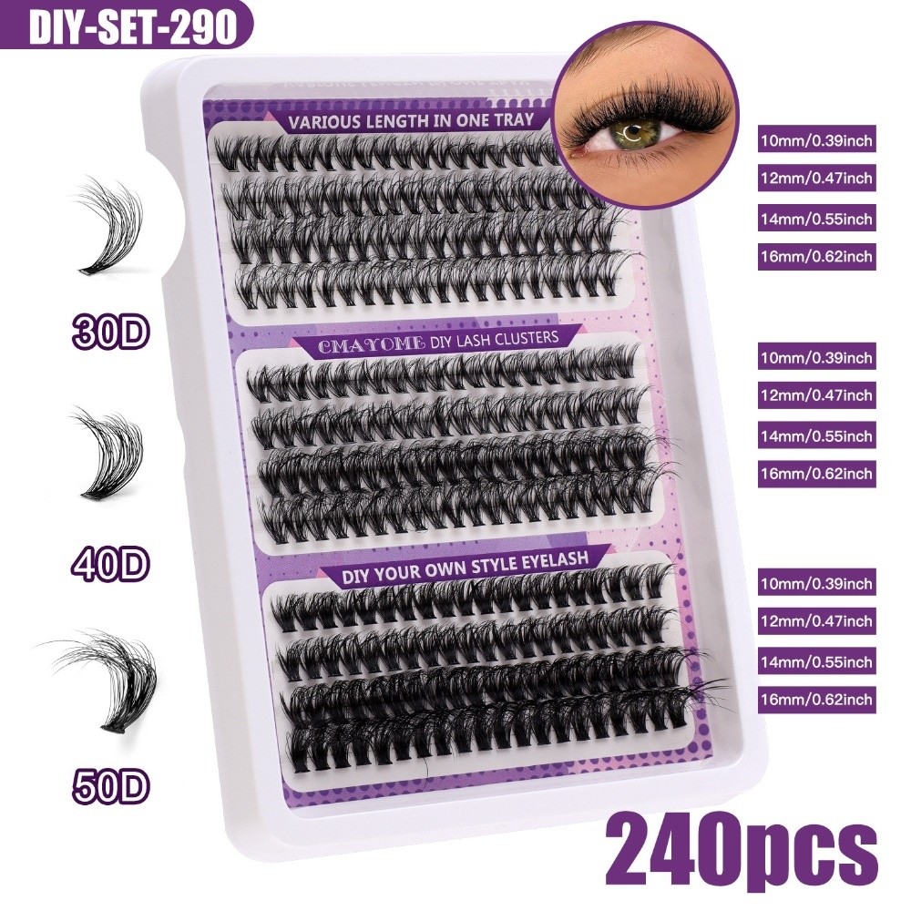 Ciglia Finte dall'Aspetto Natu - Eyelash Extension Look recensione e prezzo