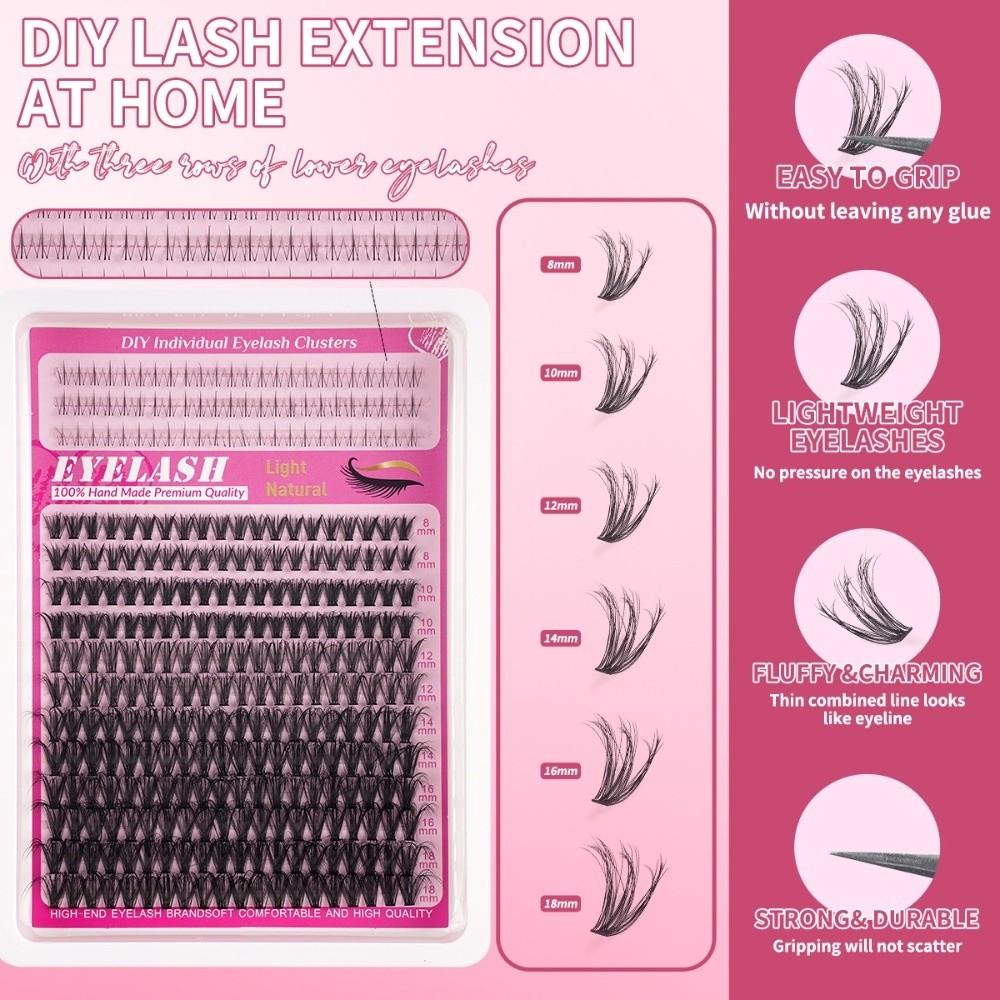 Ciglia Finte Lunghe 8-18mm, Ef - Eyelash Extension Look recensione e prezzo