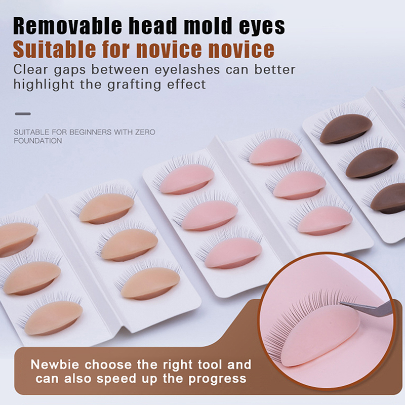 3 paia/set sostituzione estens - Eyelash Extension Model recensione e prezzo